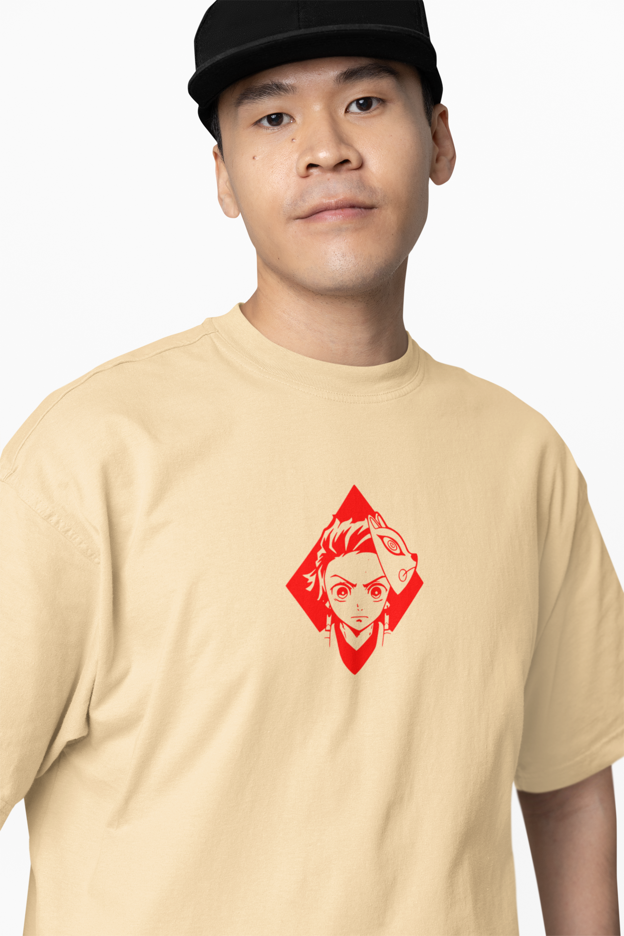 Tanijro Kamado Oversized T-Shirts