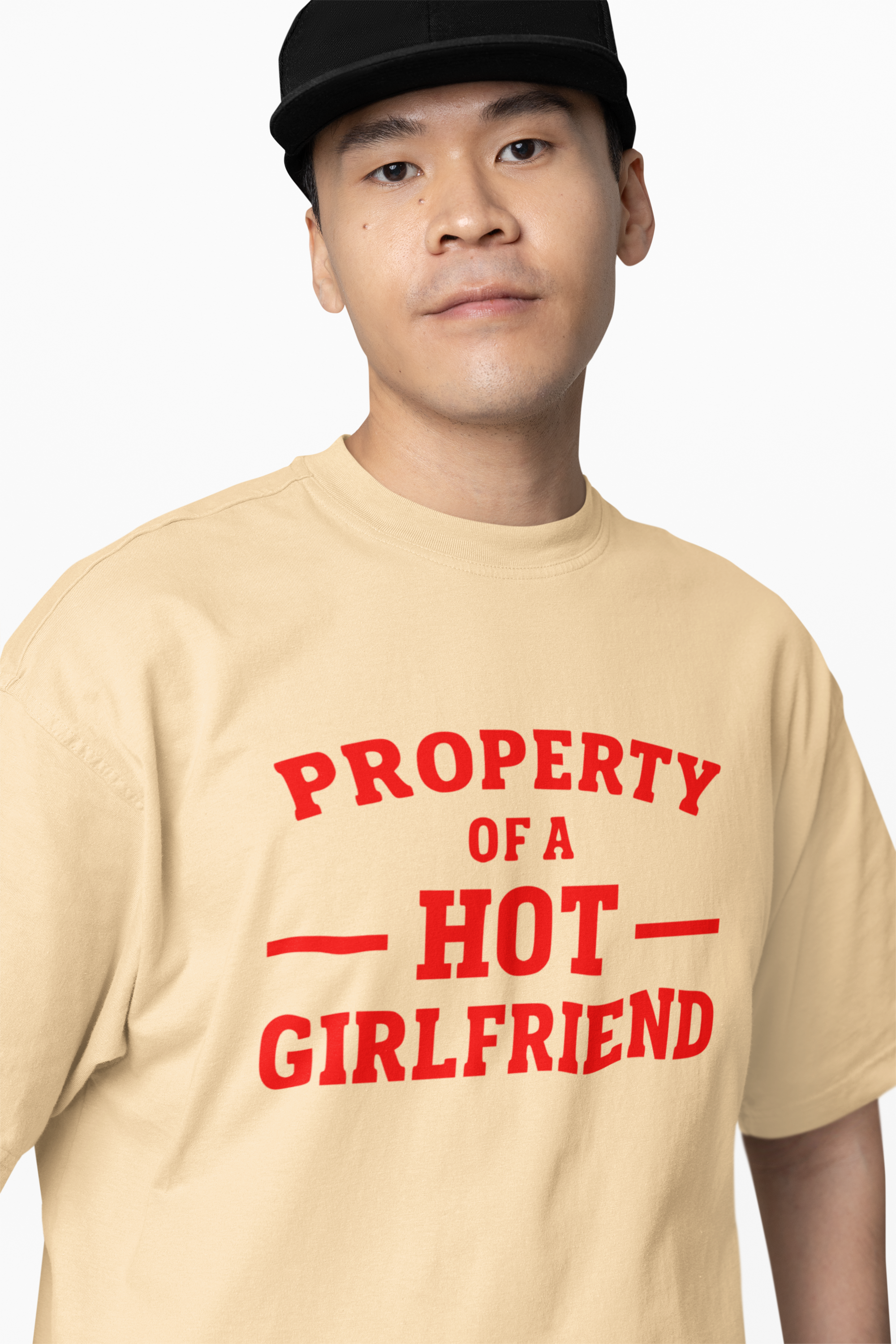 Boyfriend Sentence Oversized T-Shirt