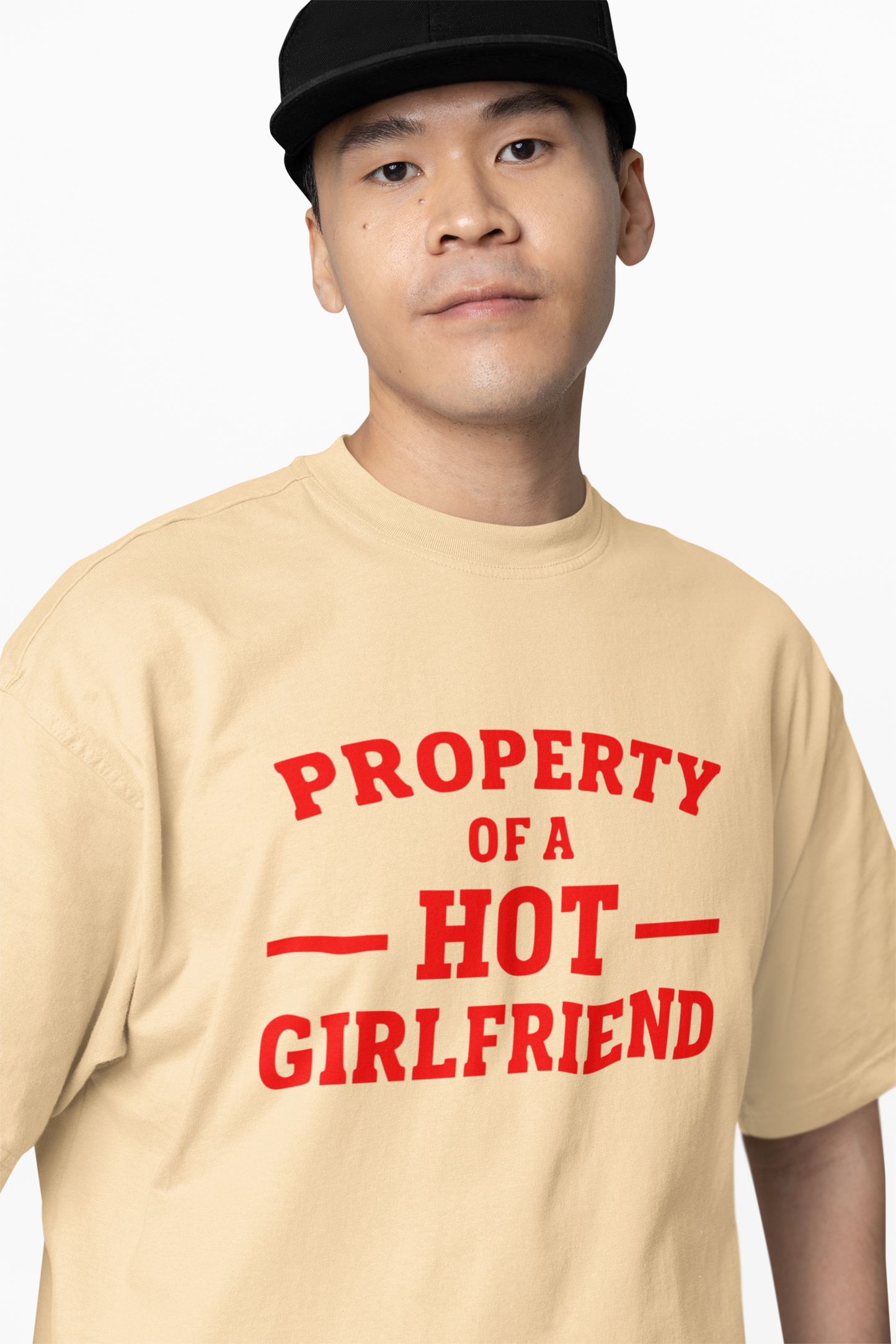 Boyfriend Sentence Oversized T-Shirt Graphic Streetwear