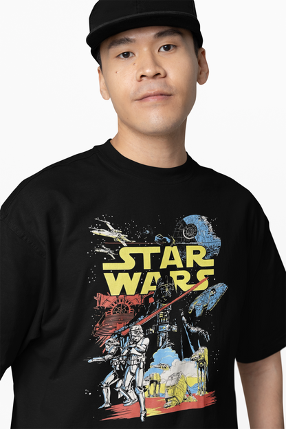 Star Wars Graphic Oversized T-Shirts – Galactic Streetwear