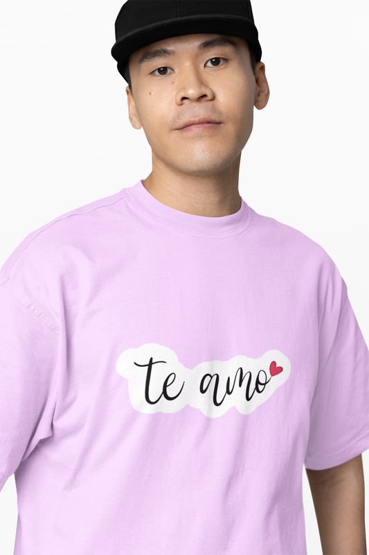 Boyfriend Te Aimo Oversized T-Shirt Bold Comfort Streetwear
