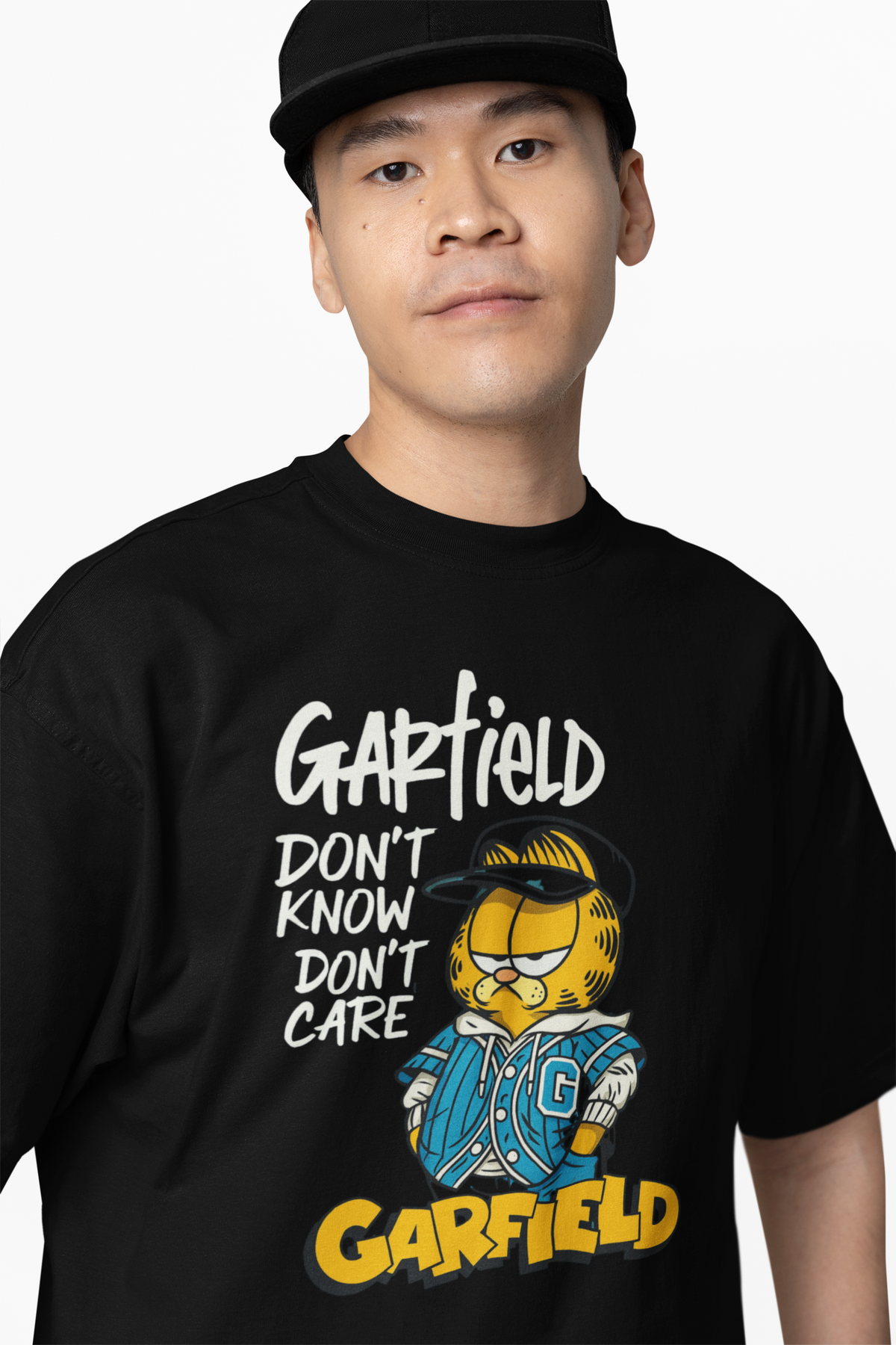 Garfield Don't Know Oversized T-Shirts