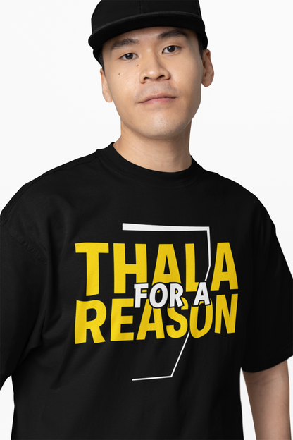 Thala For A Reason Oversized T-Shirts