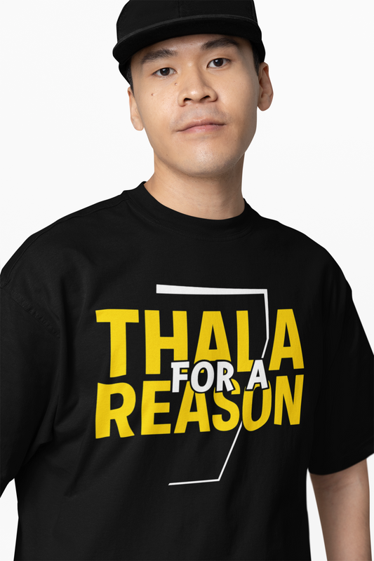 Thala For A Reason Oversized T-Shirts