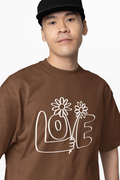 Spread Love Oversized T-Shirt – Relaxed Streetwear Vibes