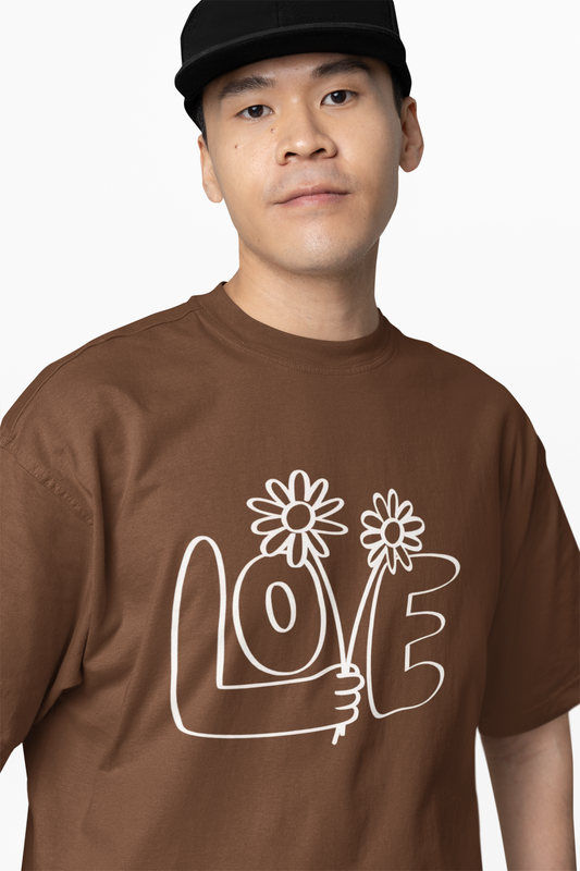 Spread Love Oversized T-Shirt – Relaxed Streetwear Vibes