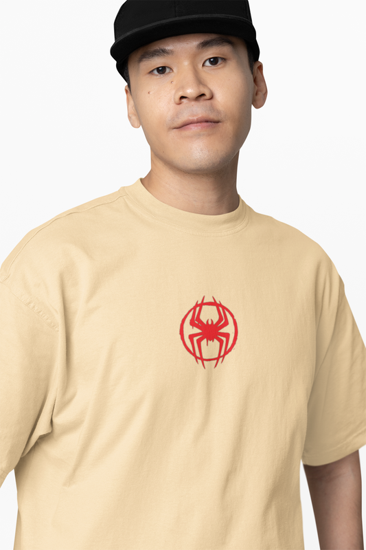 Across The Spider-Verse Oversized T-Shirts Multiverse Hero