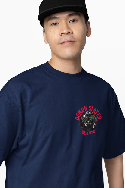 Hashira’s Wrath Oversized T-Shirt Unleash Demon Slayer Power