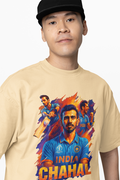Abstract Chahal Oversized T-Shirt | Stylish Graphic Tee