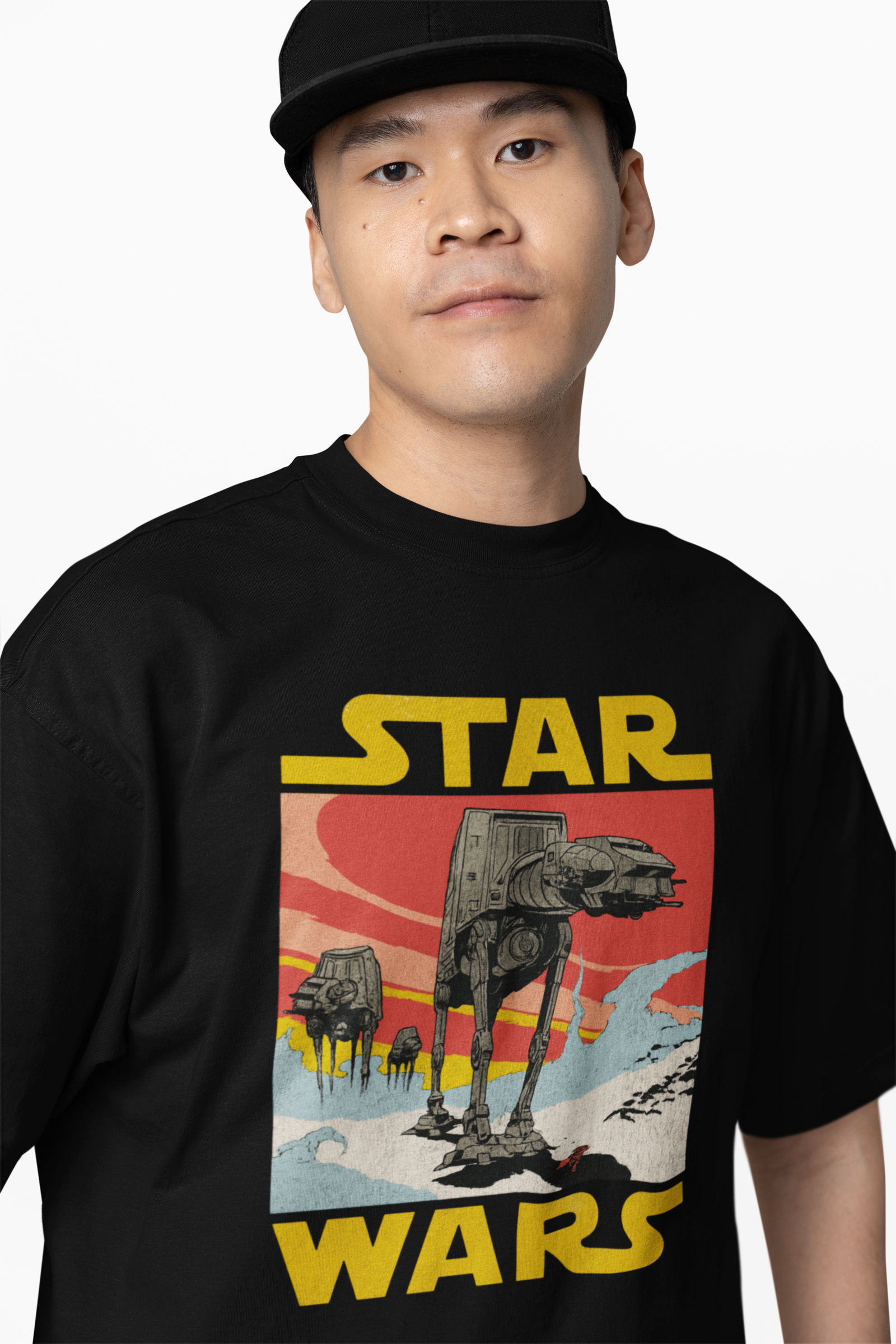 AT-AT Star Wars Oversized T-Shirts Iconic Galactic Streetwear