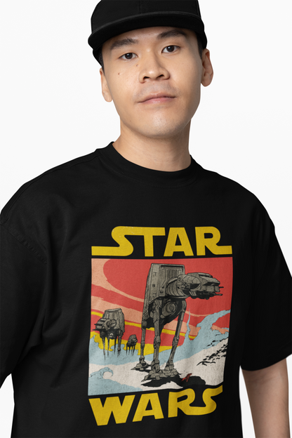 AT-AT Star Wars Oversized T-Shirts Iconic Galactic Streetwear