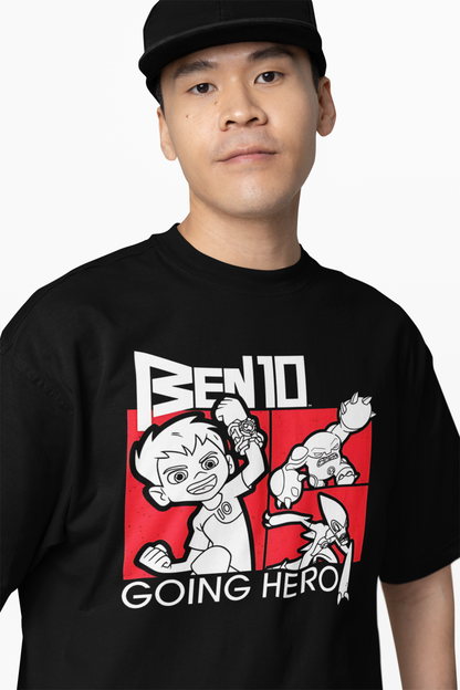 Going Hero Oversized T-Shirts – Trendy Streetwear for Fans