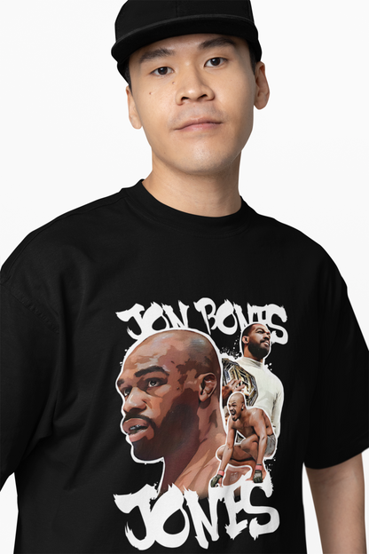 UFC Jones Bones Oversized T-Shirt for Bold Fight Fan Style