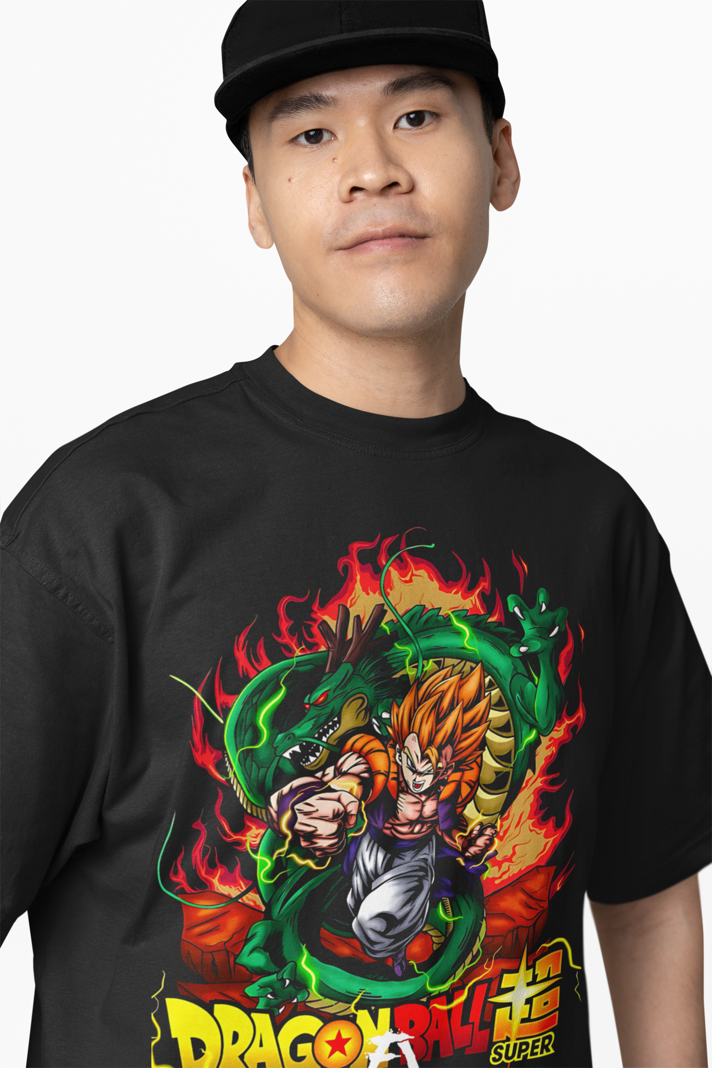 Super Dragon Oversized T-Shirt for Powerful Streetwear Look