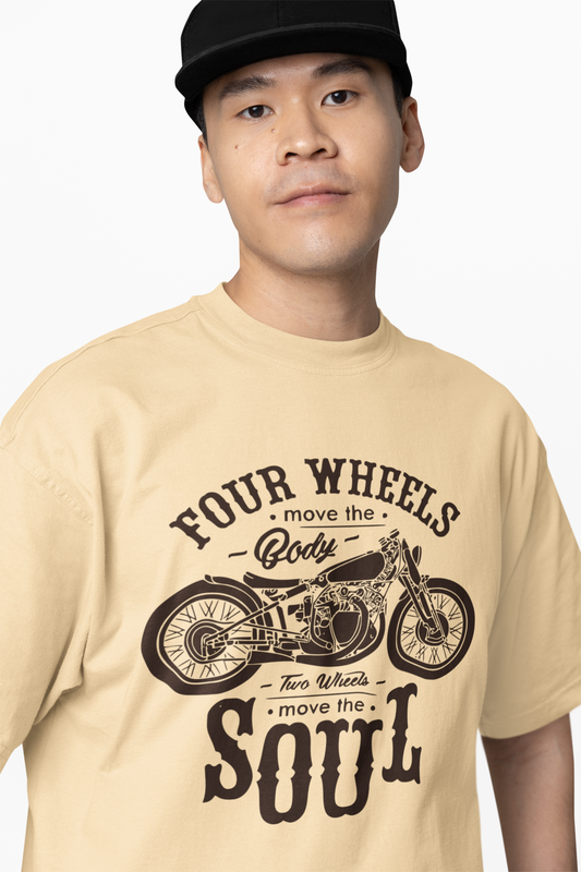 Soul Biker Oversized T-Shirts for Bold Rider Streetwear Tee