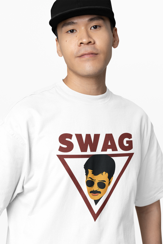 Kunjchan Swag Oversized T-Shirts Stylish Casual Graphic Wear