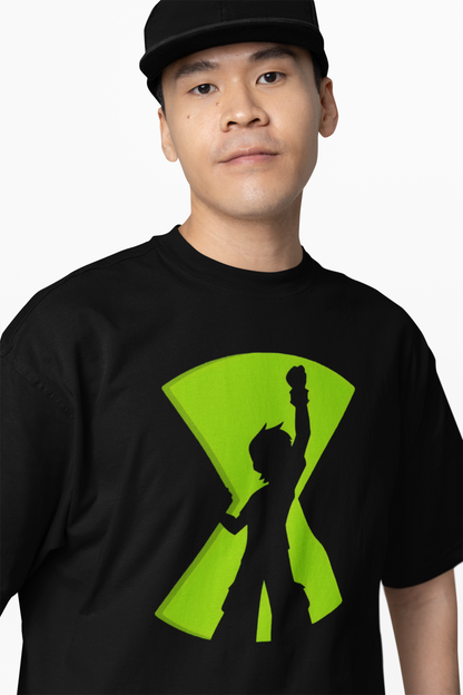 Ben 10 Comic Oversized T-Shirt Cool Cartoon Graphic T-shirts