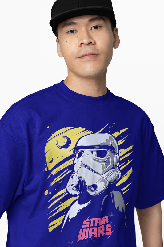 Stormtrooper Oversized T-Shirt Sci-Fi Streetwear Casual Tee