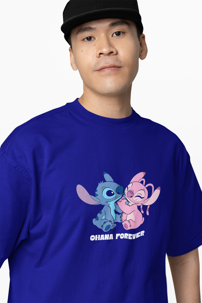 Ohana Forever Oversized T-Shirts – Family, Loyalty & Island Spirit