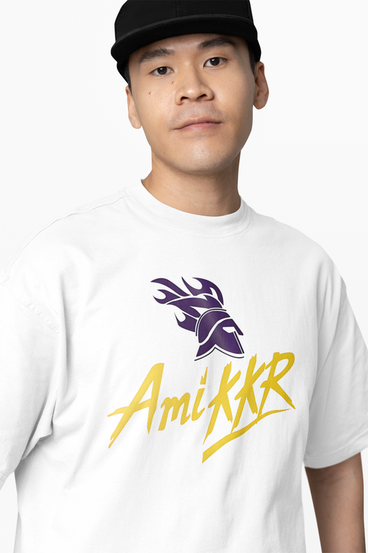 Purple Army Oversized T-Shirts