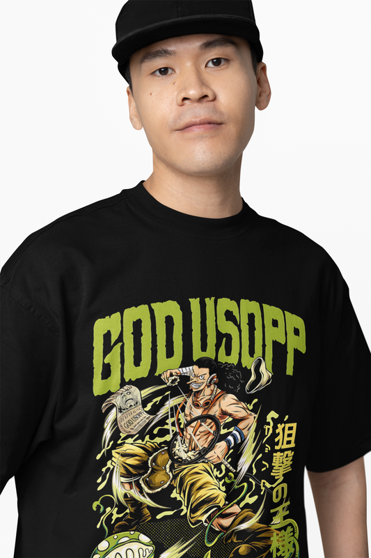 Luffy’s God Usopp Oversized T-Shirt