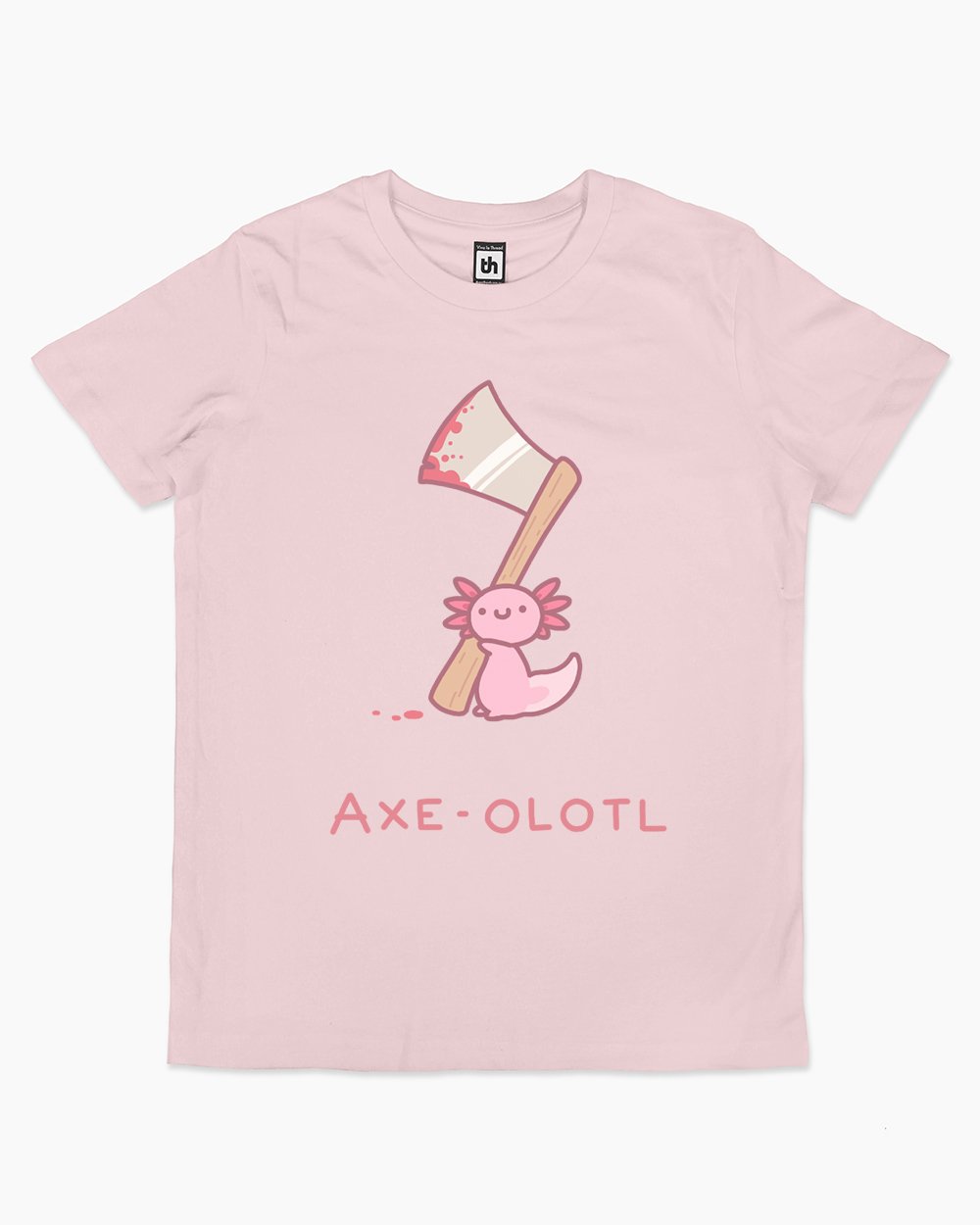 Axeolotl Kids T-Shirt Cute Cartoon Casual Wear Style