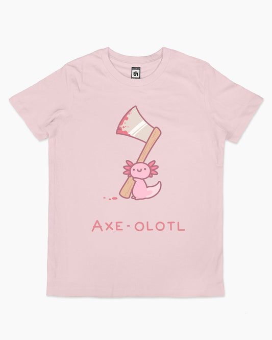 Axeolotl Kids T-Shirt Cute Cartoon Casual Wear Style