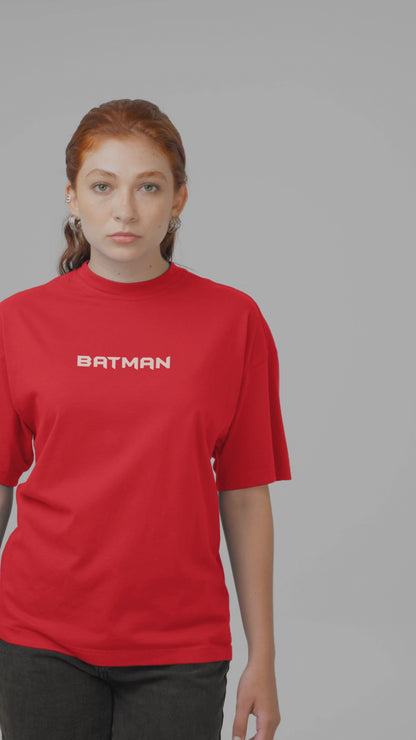 Dark Knight vs Joker Face Oversized T-shirt Comfortable Wear