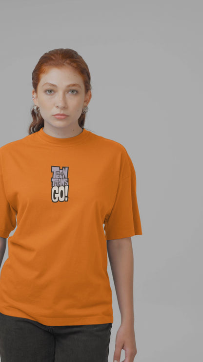 Teen Titans Oversized T-Shirt Cartoon Fans Streetwear Style