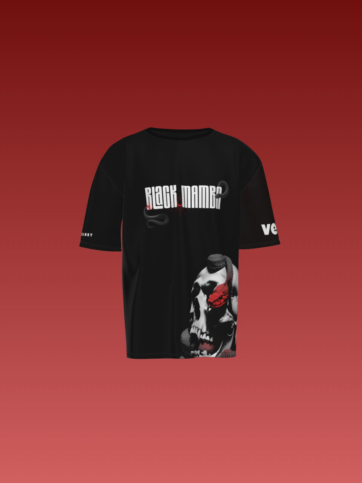 Black Mamba Unisex Oversized Special Edition T-Shirt