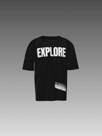 Lost In Space Black Unisex Oversized Special Edition T-Shirt