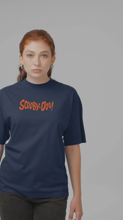 Scooby Doo Cartoon Oversized T-Shirt Fun Vintage Print Style