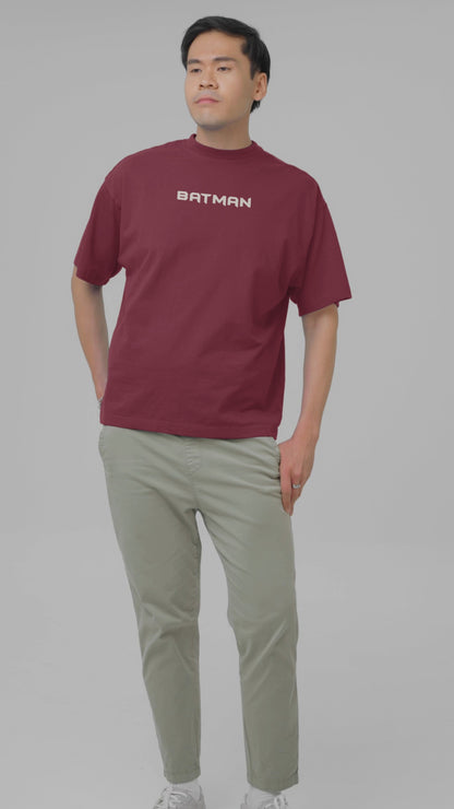 Dark Knight vs Joker Face Oversized T-shirt Comfortable Wear