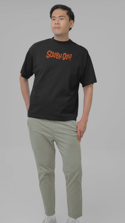Scooby Doo Cartoon Oversized T-Shirt Fun Vintage Print Style