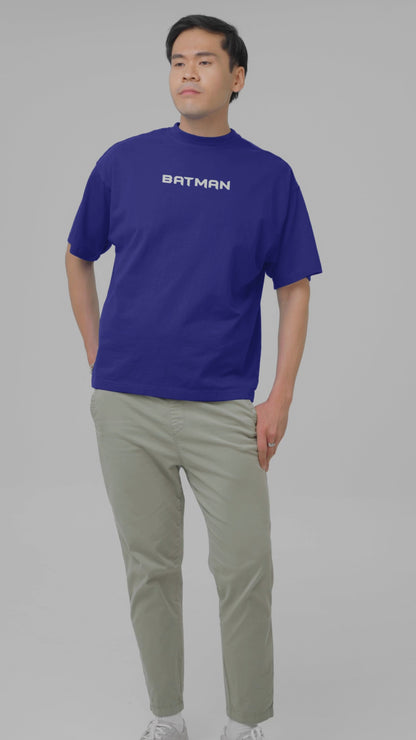 Dark Knight vs Joker Face Oversized T-shirt Comfortable Wear