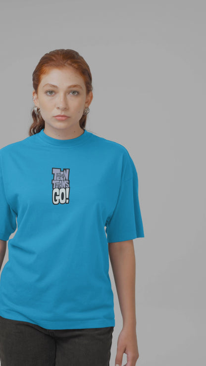 Teen Titans Oversized T-Shirt Cartoon Fans Streetwear Style