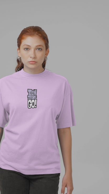 Teen Titans Oversized T-Shirt Cartoon Fans Streetwear Style