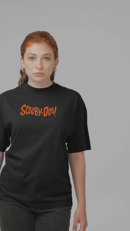 Scooby Doo Cartoon Oversized T-Shirt Fun Vintage Print Style
