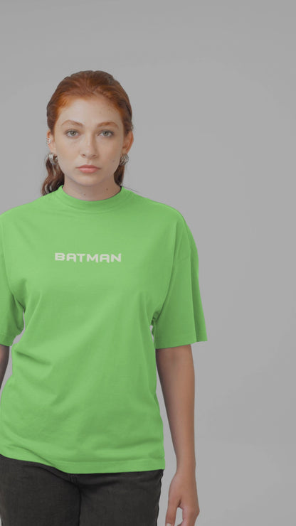 Dark Knight vs Joker Face Oversized T-shirt Comfortable Wear