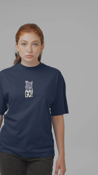 Teen Titans Oversized T-Shirt Cartoon Fans Streetwear Style