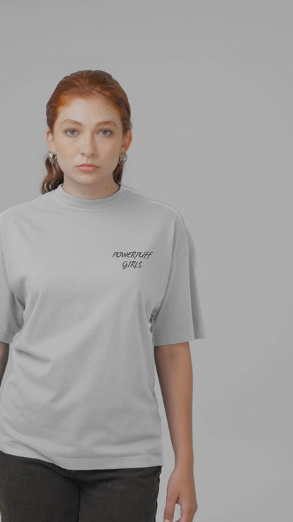 Powerpuff Girls Oversized T-Shirt for Cute Streetwear Tee Wear