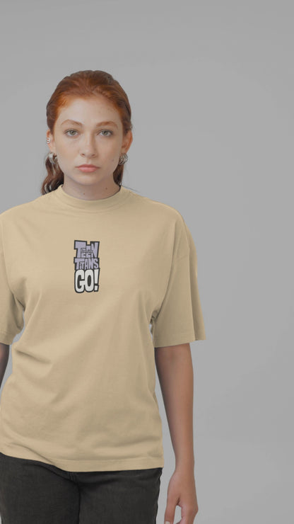 Teen Titans Oversized T-Shirt Cartoon Fans Streetwear Style