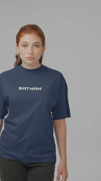Dark Knight vs Joker Face Oversized T-shirt Comfortable Wear