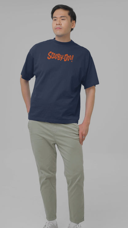 Scooby Doo Cartoon Oversized T-Shirt Fun Vintage Print Style