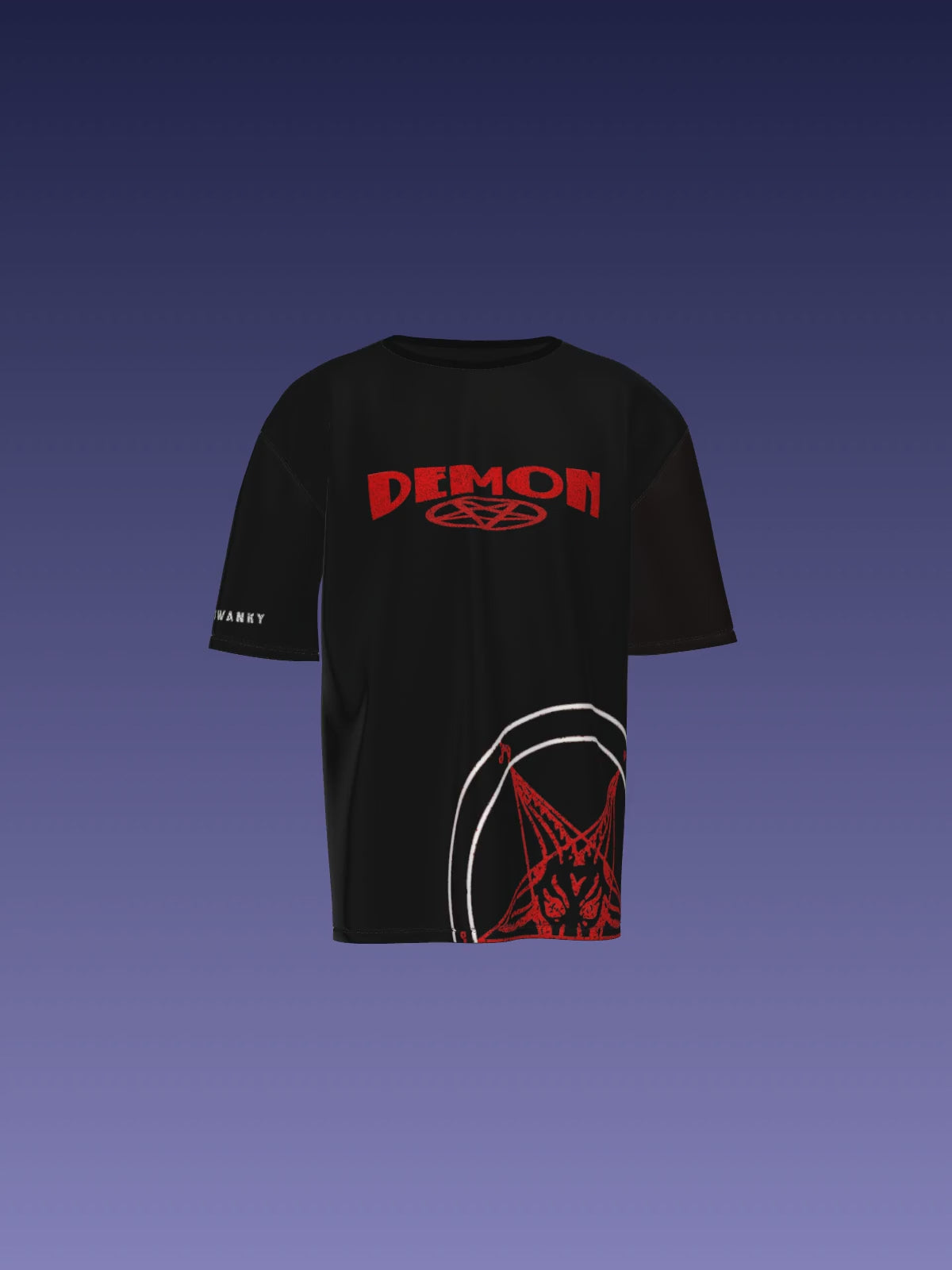 Baphomet Unisex Oversized Special Edition T-Shirt