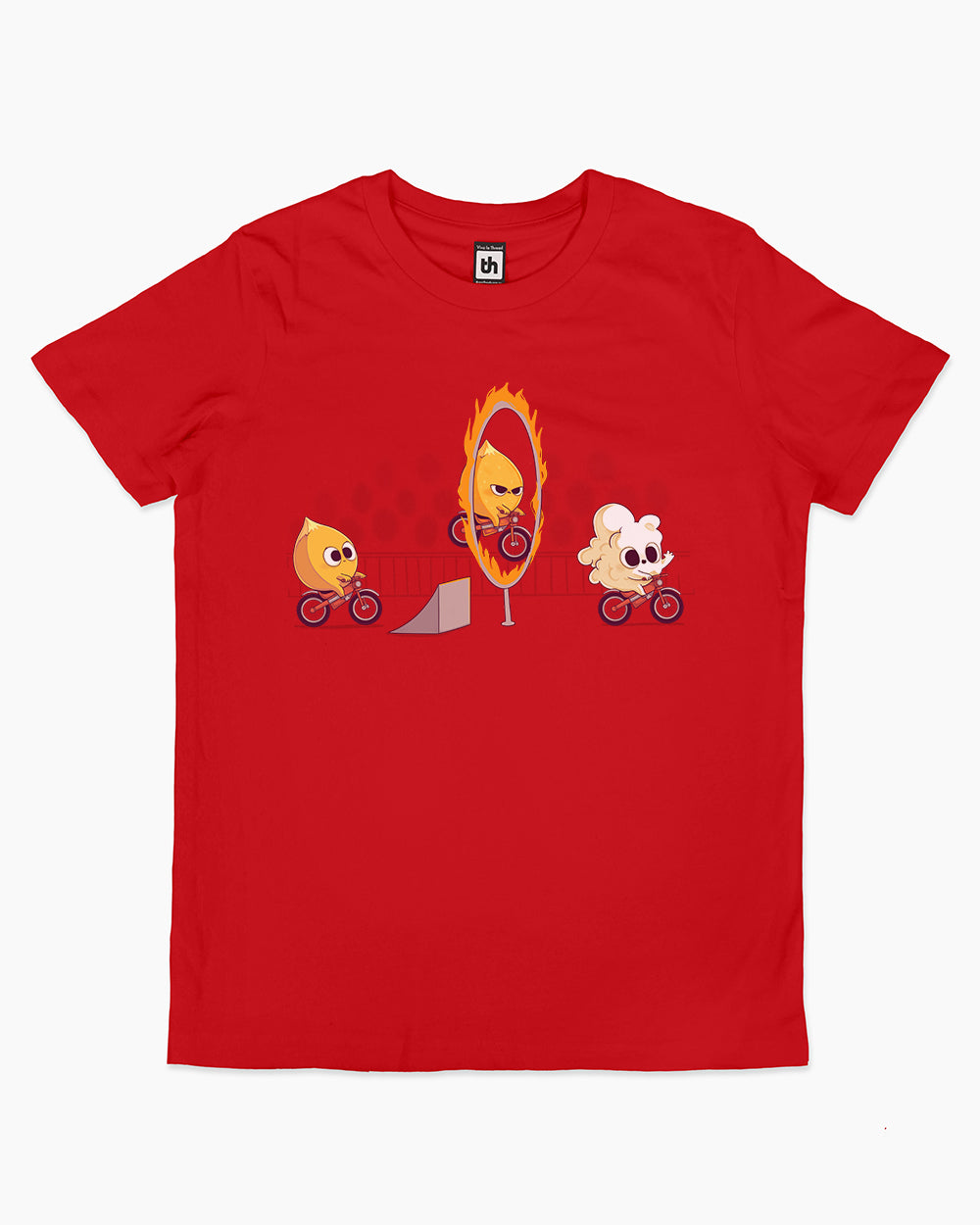 Fire Stunt Kids T-Shirt Stylish Graphic Casual Wear Kids