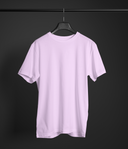 Bulk Unisex Round Neck T-shirt In Lavender Best for Custom Printing