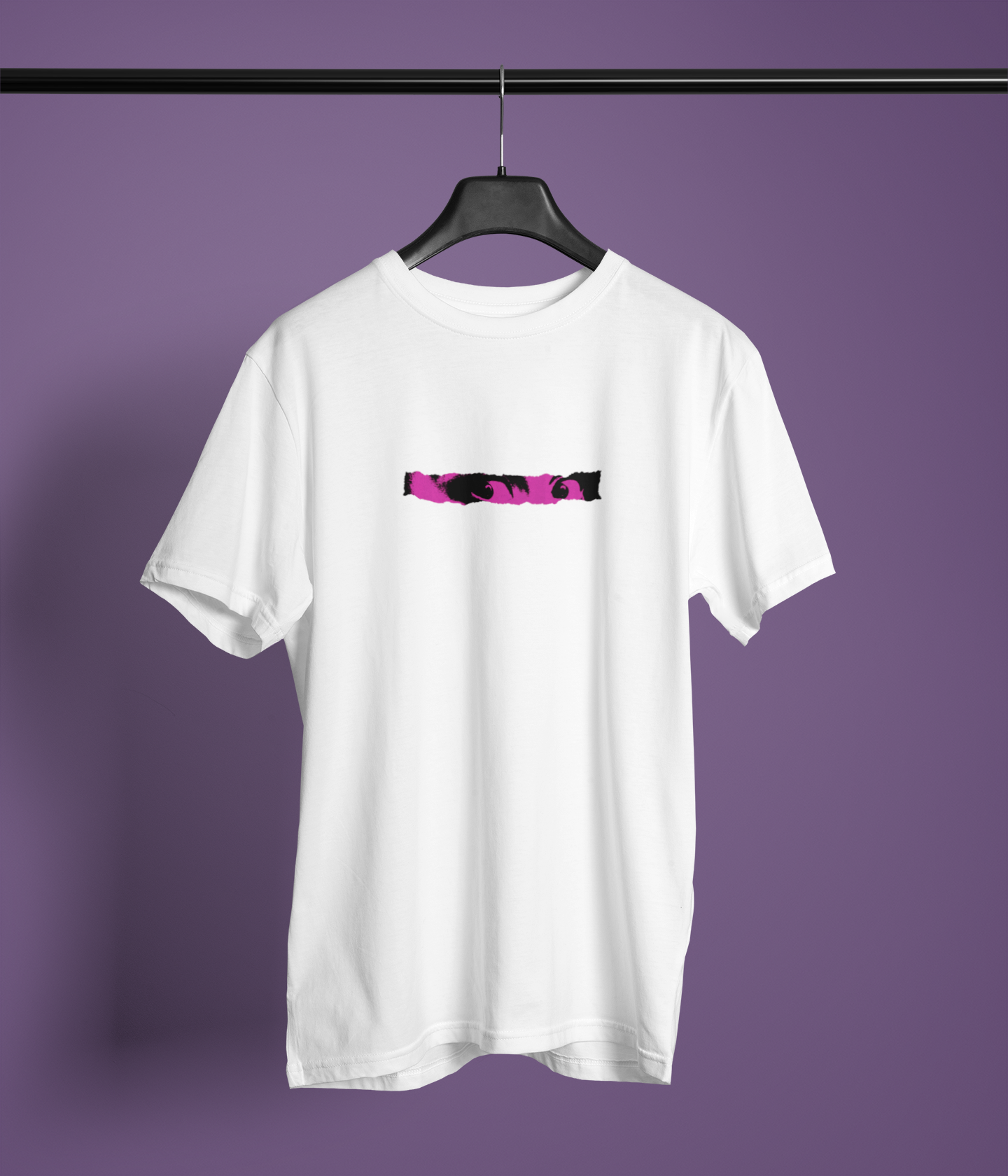 Look Round Neck T-Shirt White Women Soft Daily Style Wear