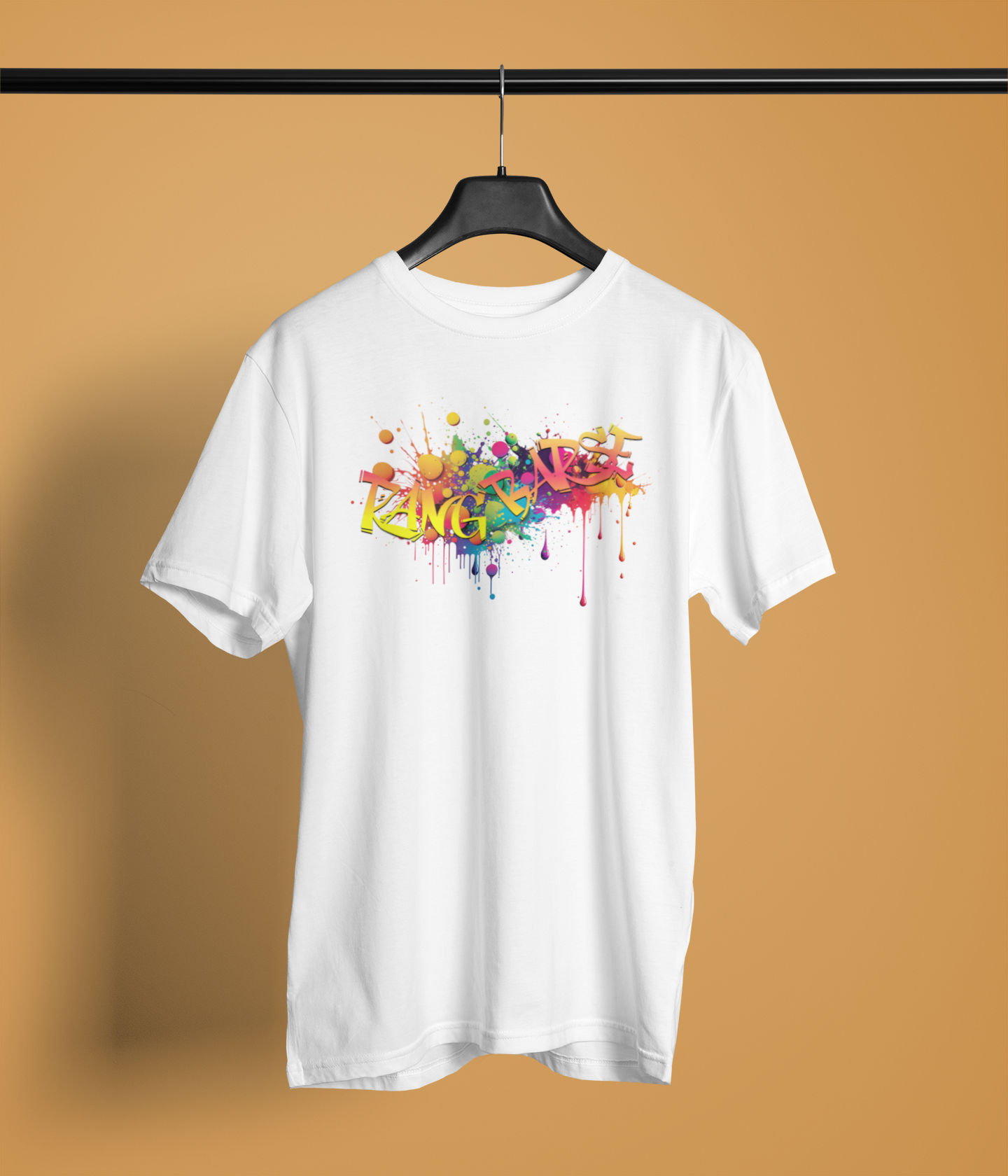 Rang Barse Unisex Round Neck T-Shirt by Hello Swanky