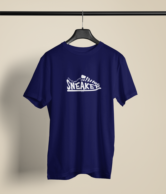 The Sneaker Half Sleeve Round Neck T-Shirt Casual Wear
